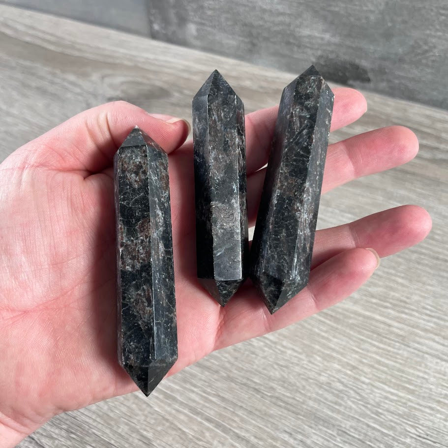Astrophyllite bulk crystals for resale gemstone wands