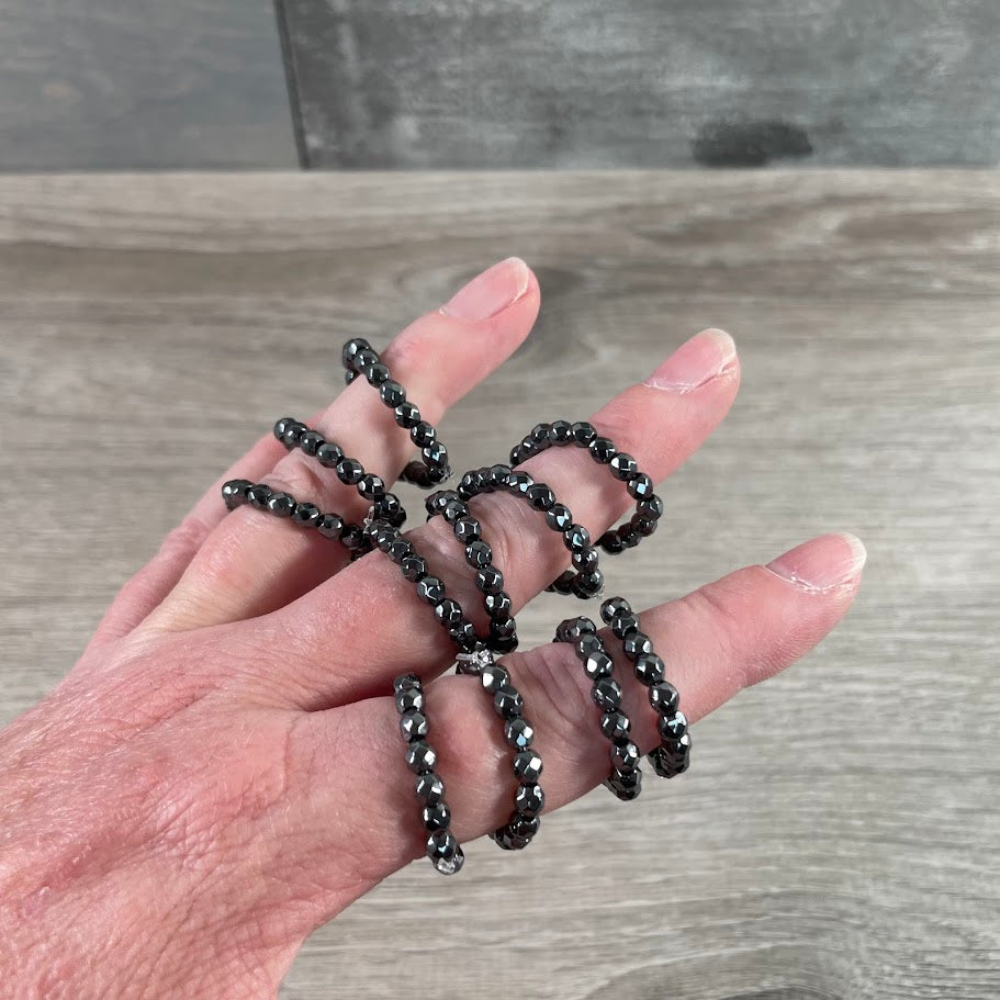Wholesale hematite ring for retailers and gift shops