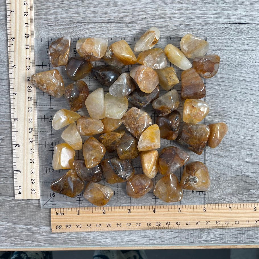 wholesale tumbled stones - golden healer