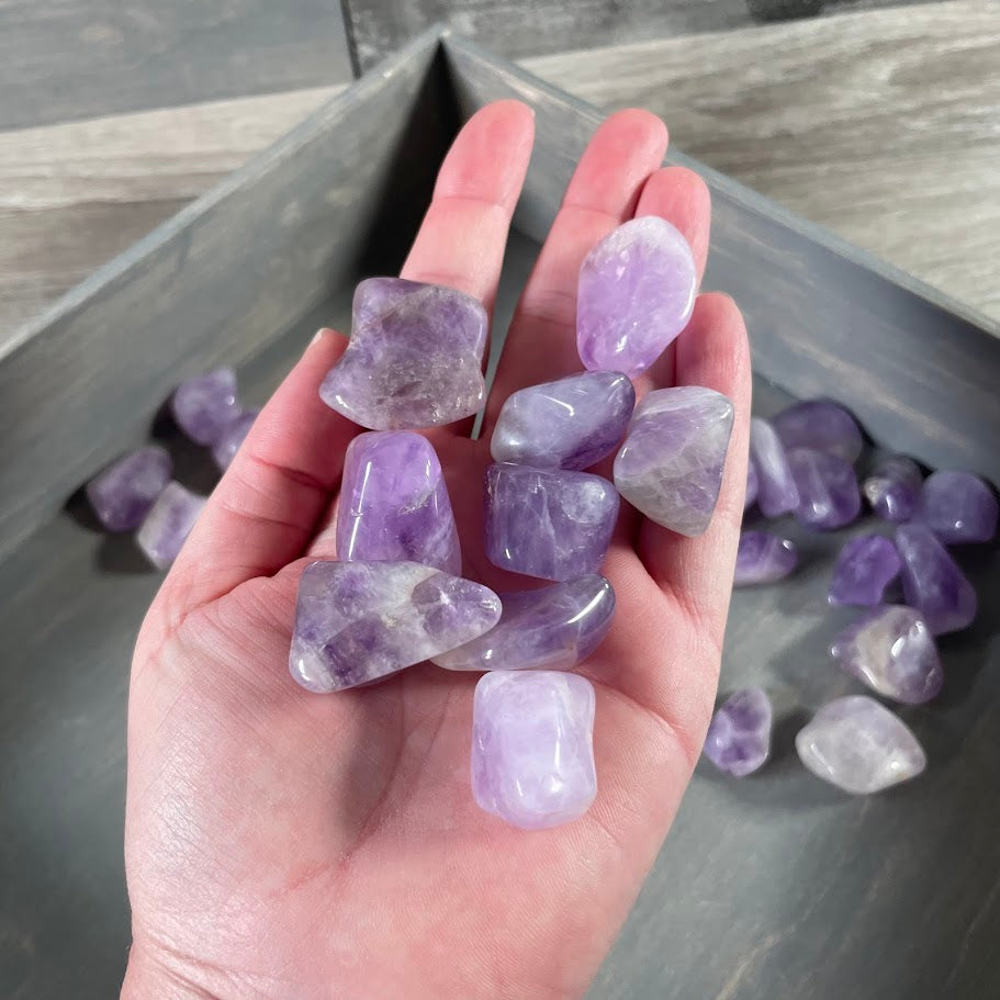 metaphysical wholesale amethyst tumbled stones