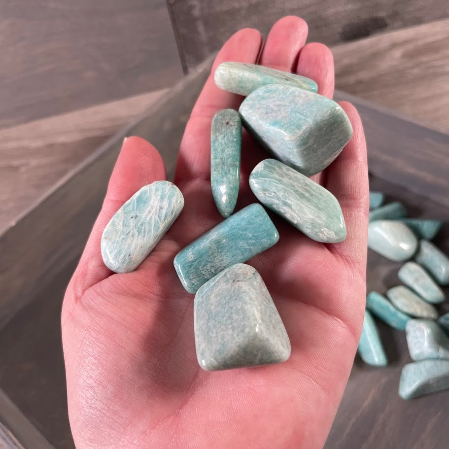 polished amazonite stones bulk wholesale supply