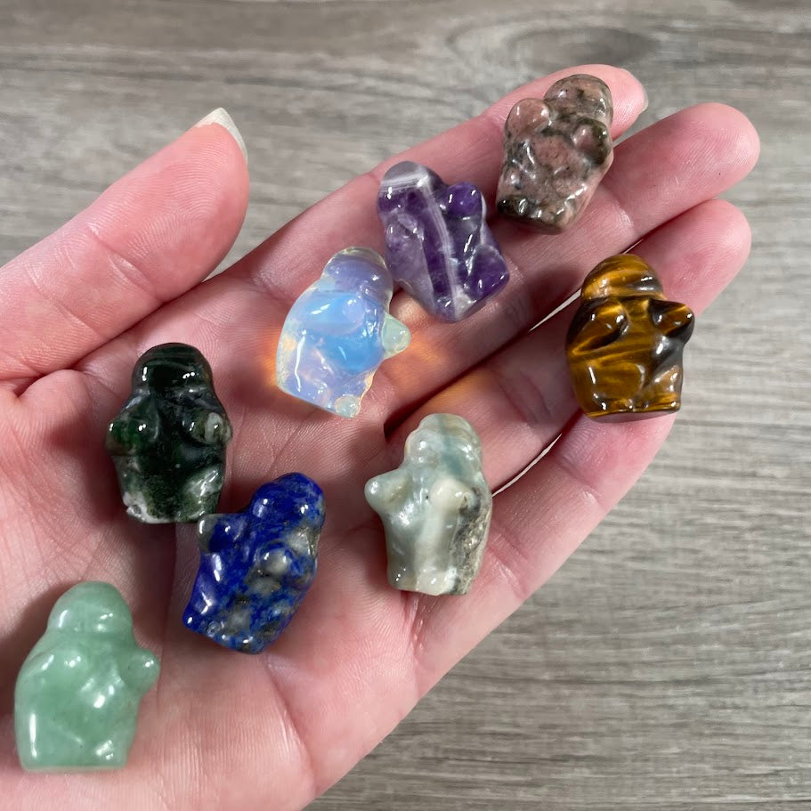 wholesale gemstone goddess figurines for spiritual shops