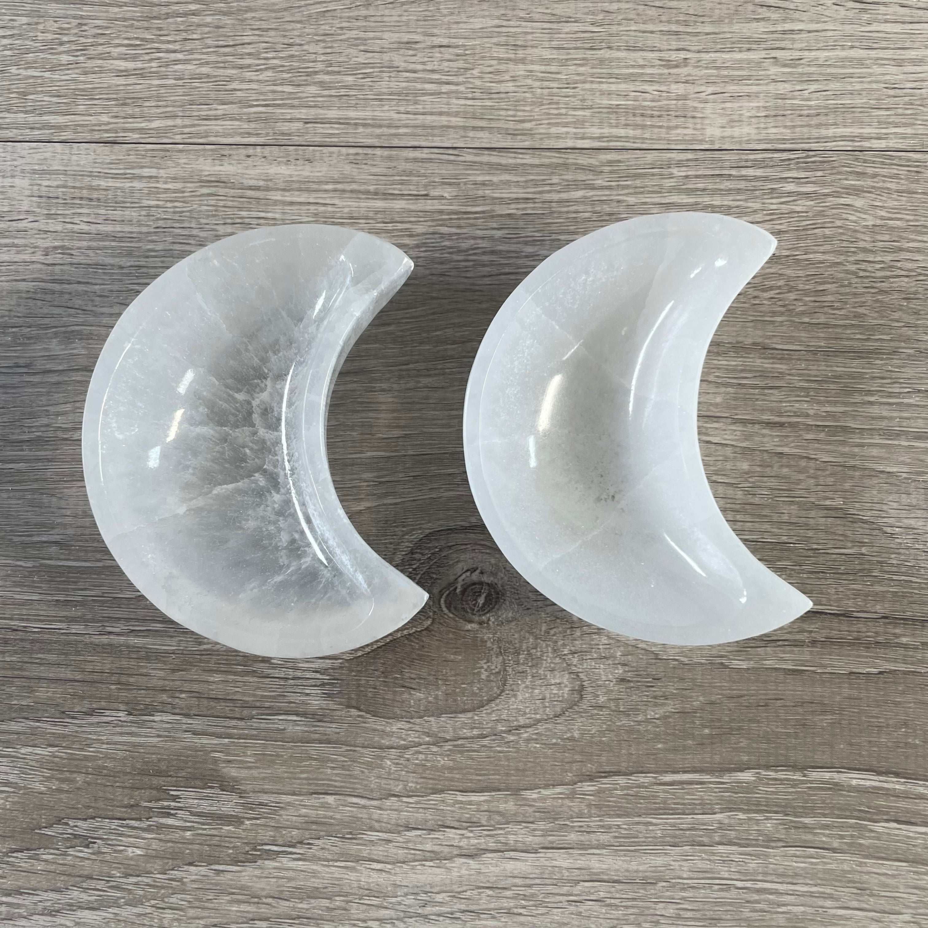Selenite Bowls in Assorted Shapes and Sizes Wholesale