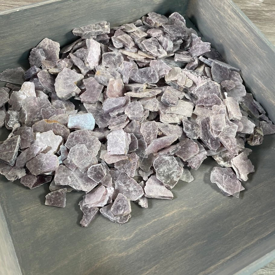 Lepidolite crystal chunks for metaphysical shops and retailers