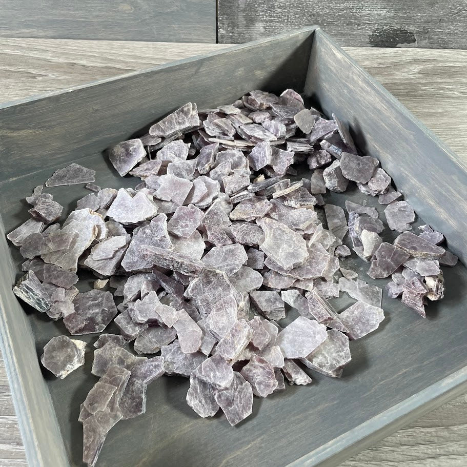 1 kilo Lepidolite raw chunks for gift stores and crystal shops