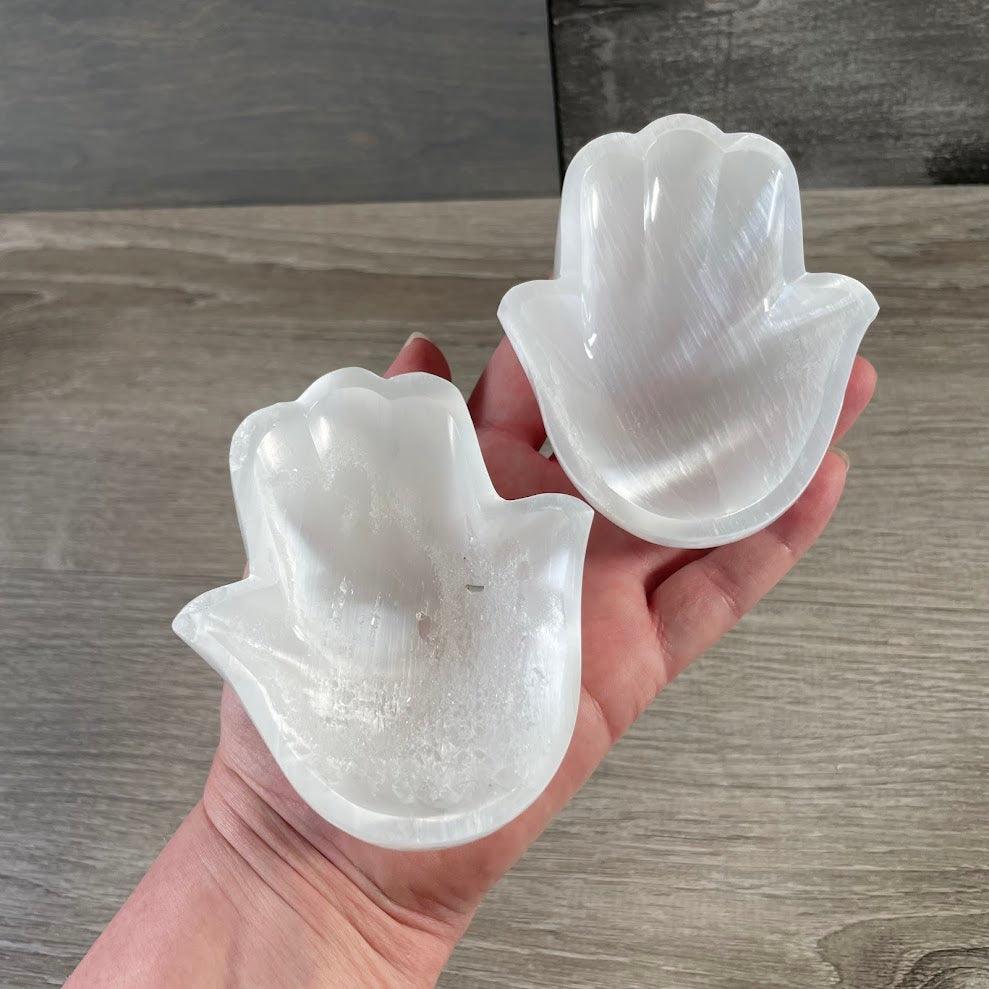Hamsa hand crystal charging bowl wholesale