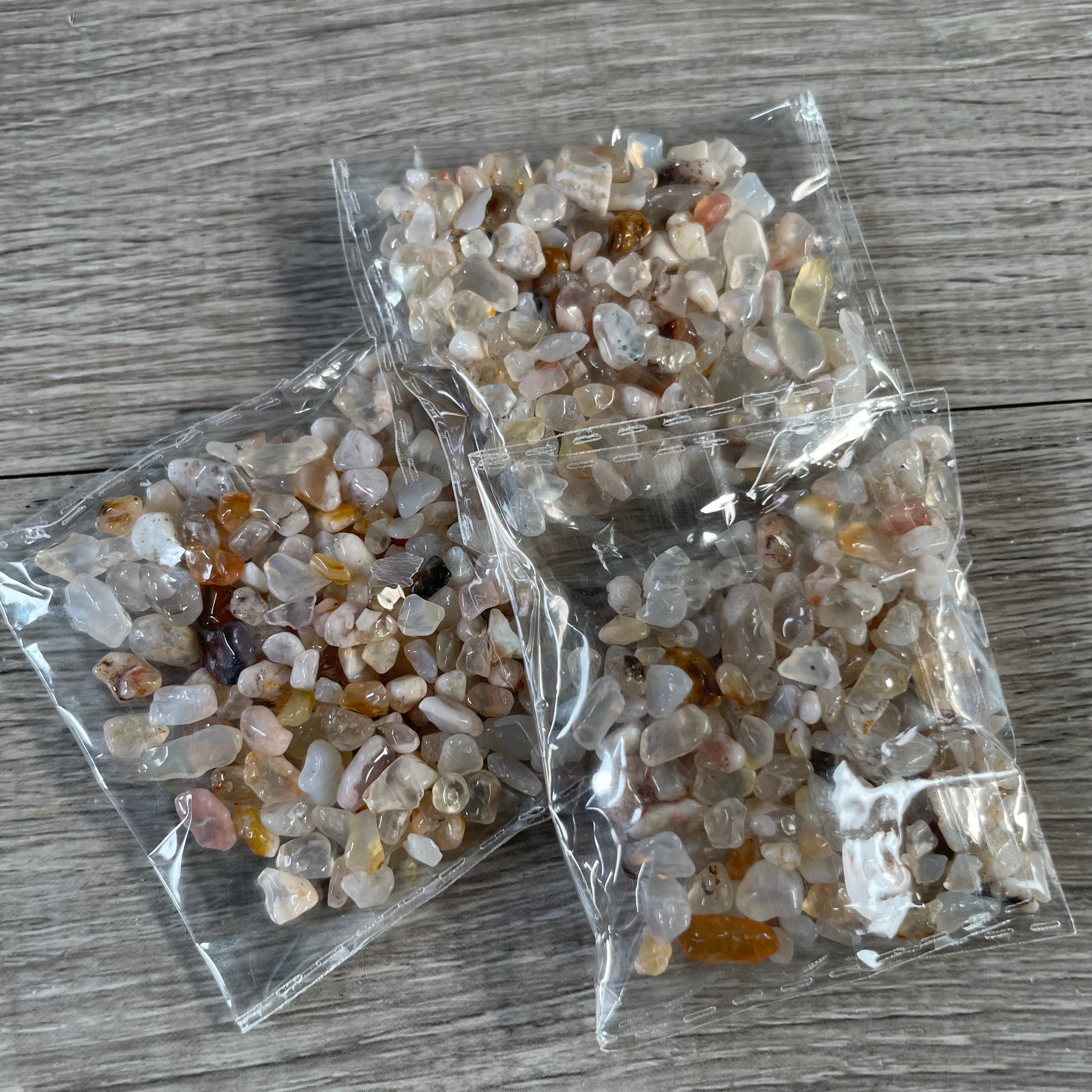 agate gemstone chips rock shops