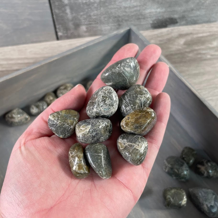 Bulk labradorite stones perfect for gift stores and crystal retailers