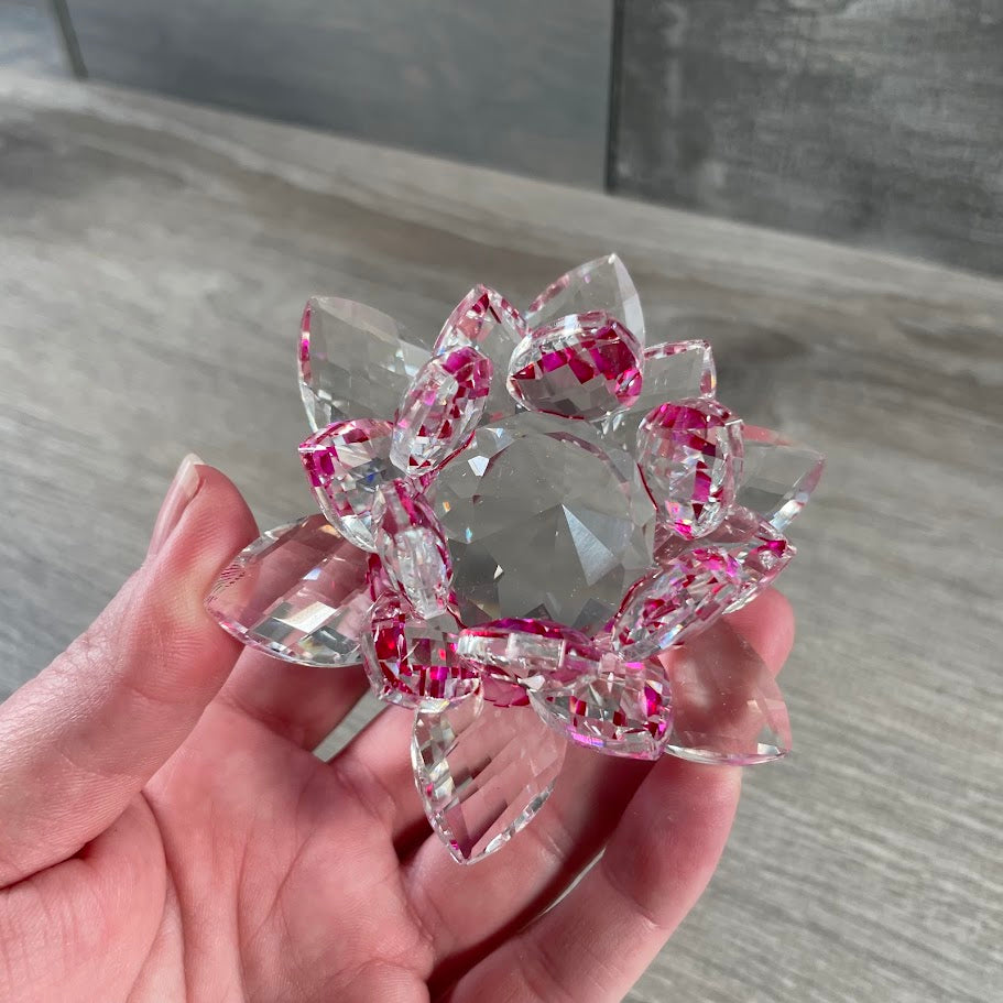 Pink leaded glass gifts