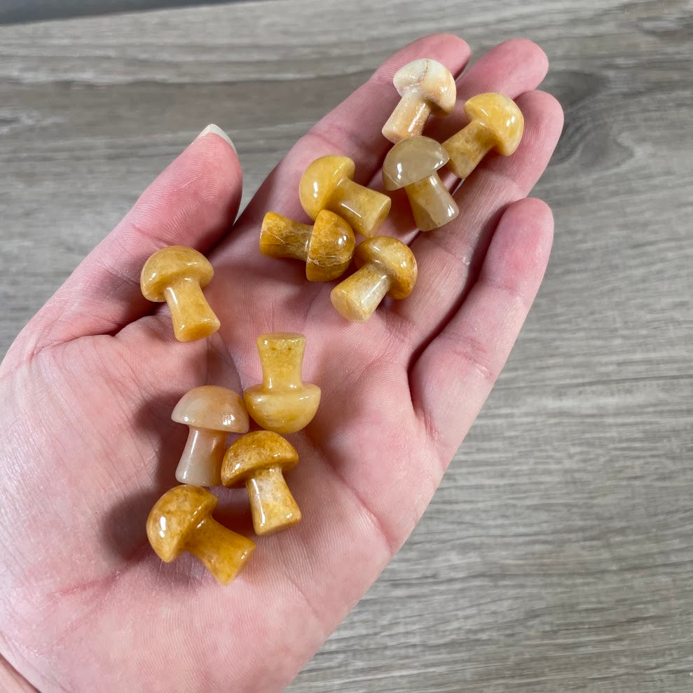 Small Gemstone Mushrooms for Crystal and Gift Shops