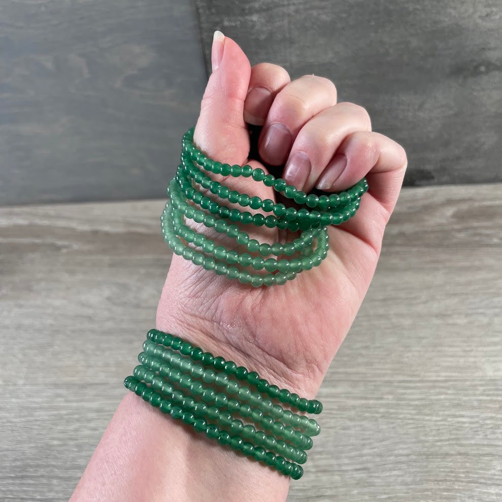 Bracelets Gemstone Bead 4mm - Crystal Shops & Gift Retailers