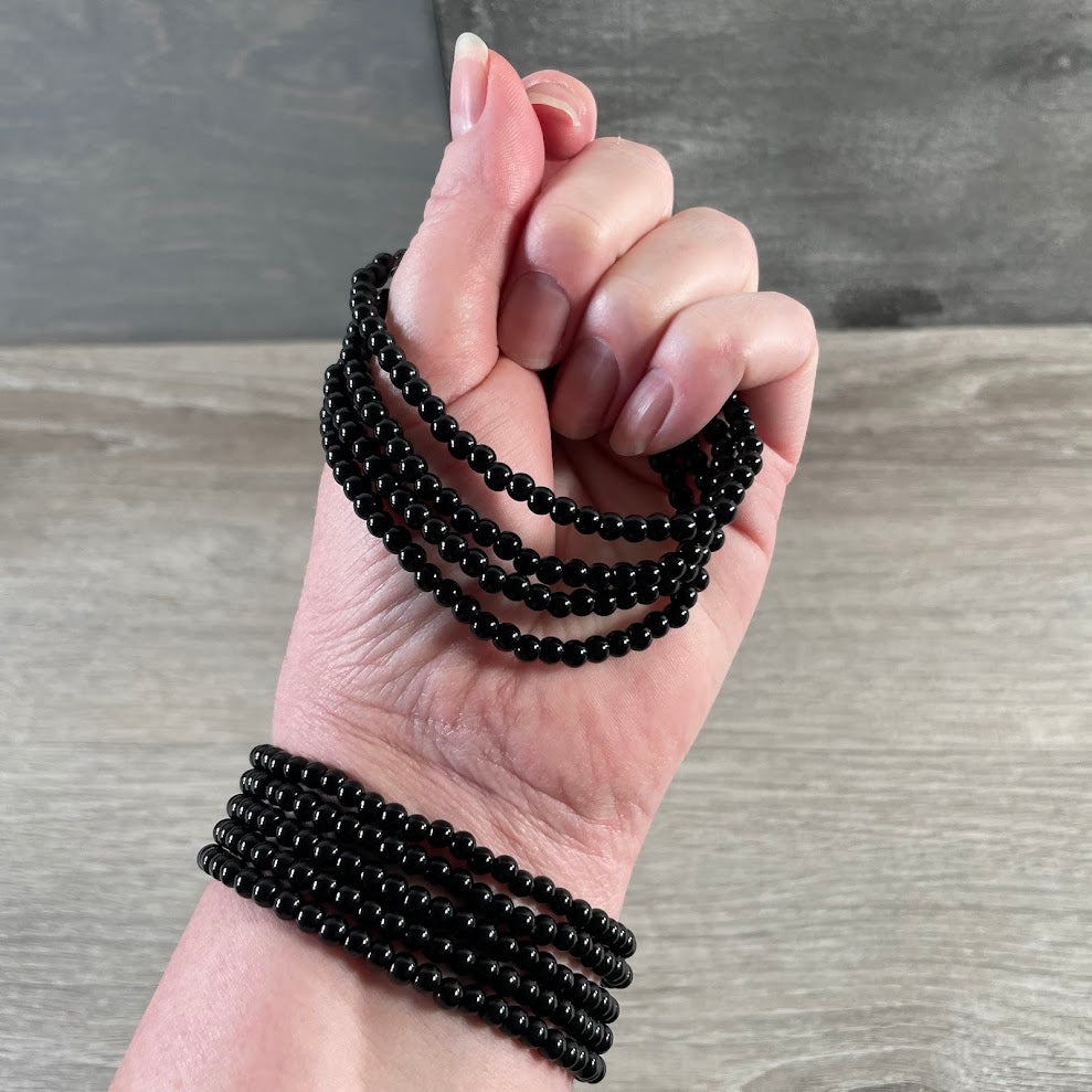 Bracelets Gemstone Bead 4mm - Crystal Shops & Gift Retailers
