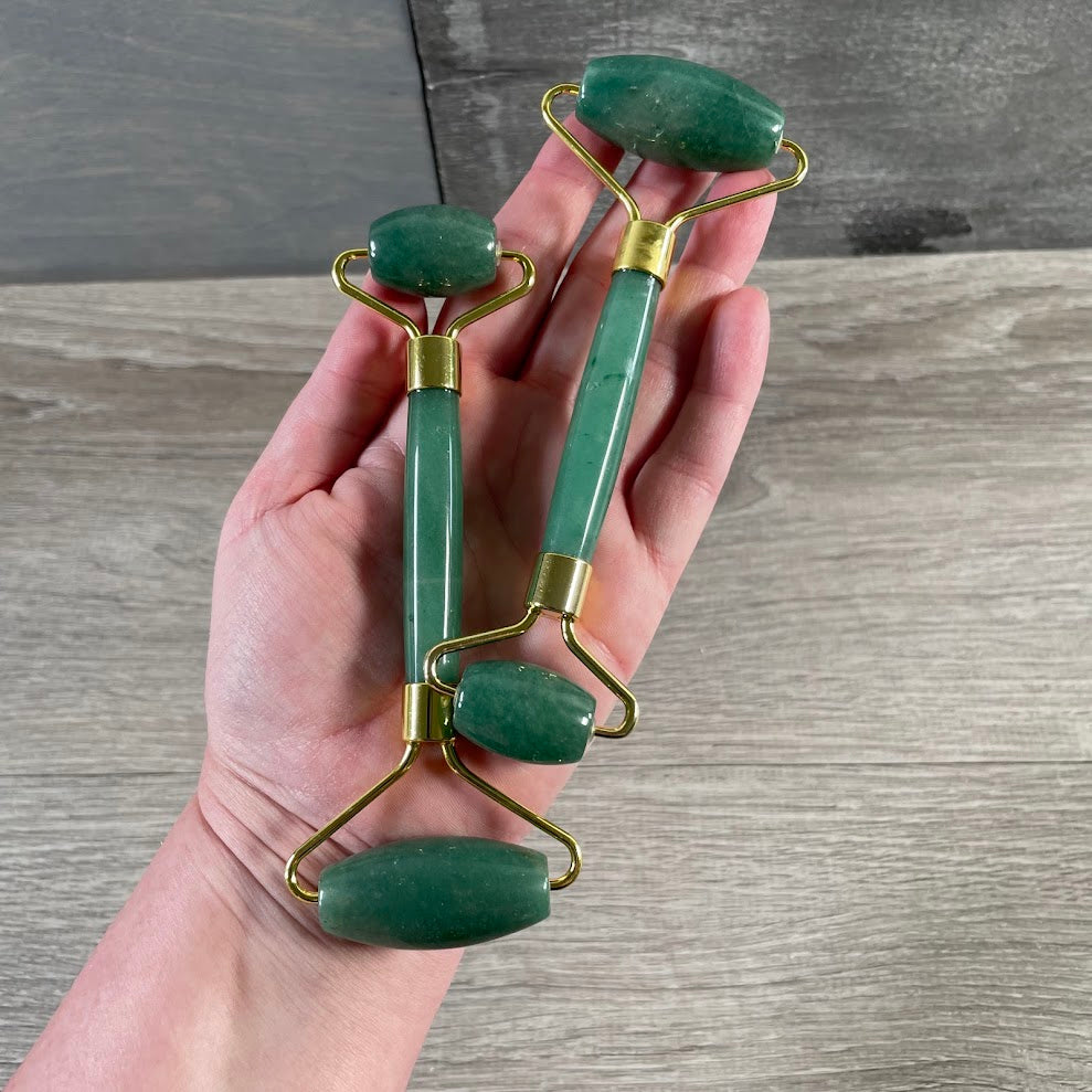 Gemstone Facial Rollers for Spa and Skincare - Wholesale