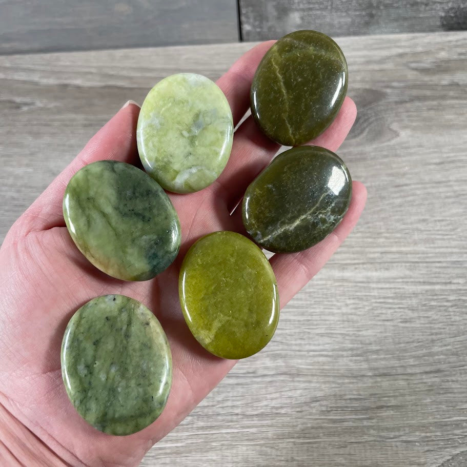 Gemstone Palm Stones 45mm – Bulk Crystal Supplies