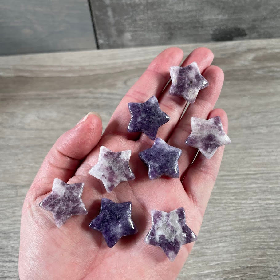 1-Inch Gemstone Star Shapes – Bulk Crystals for Gifts