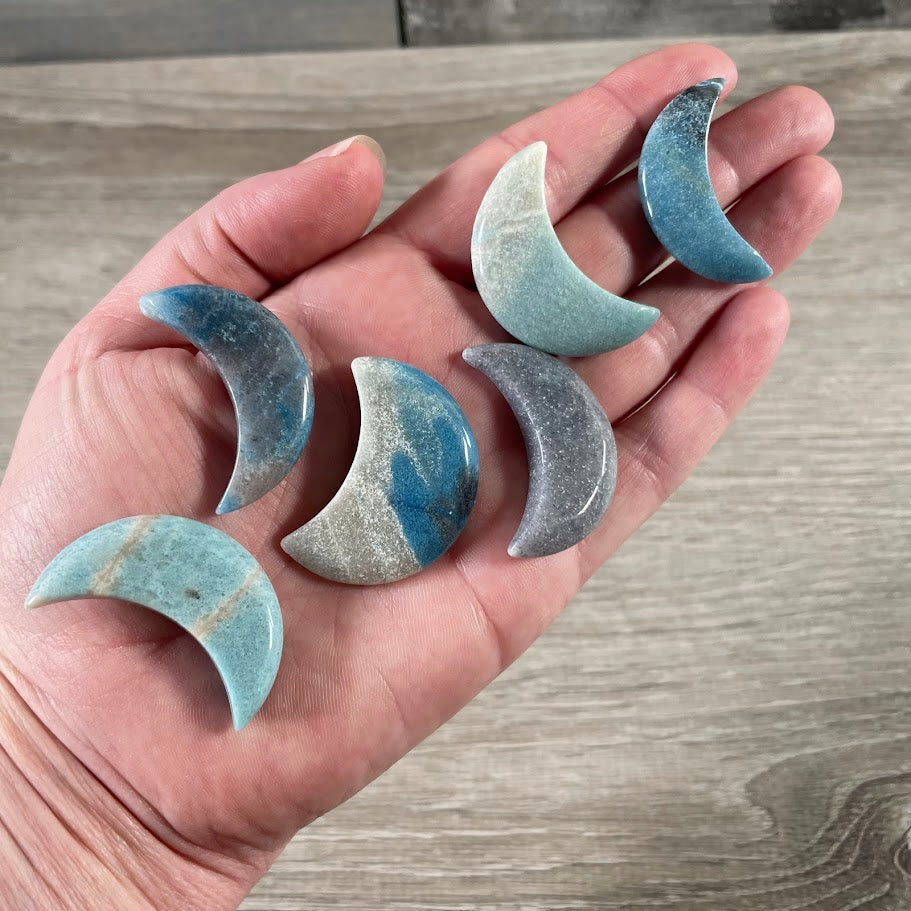 Brazilian crescent moon natural gemstone wholesale trollite