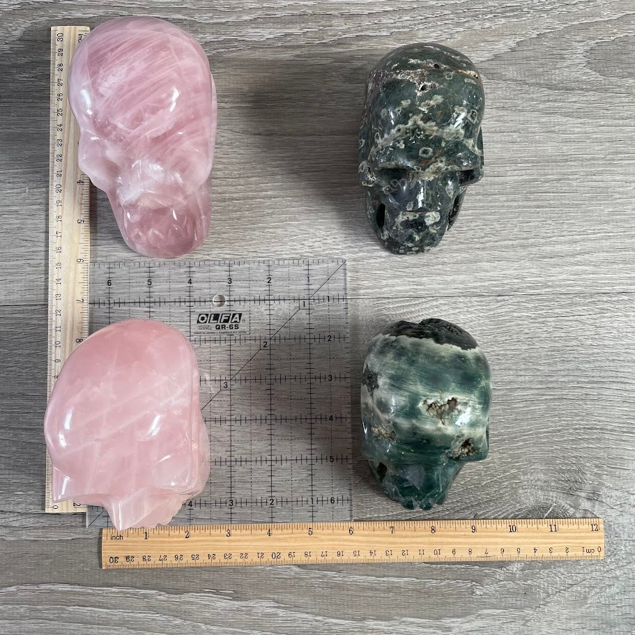 Large Crystal skulls for resellers