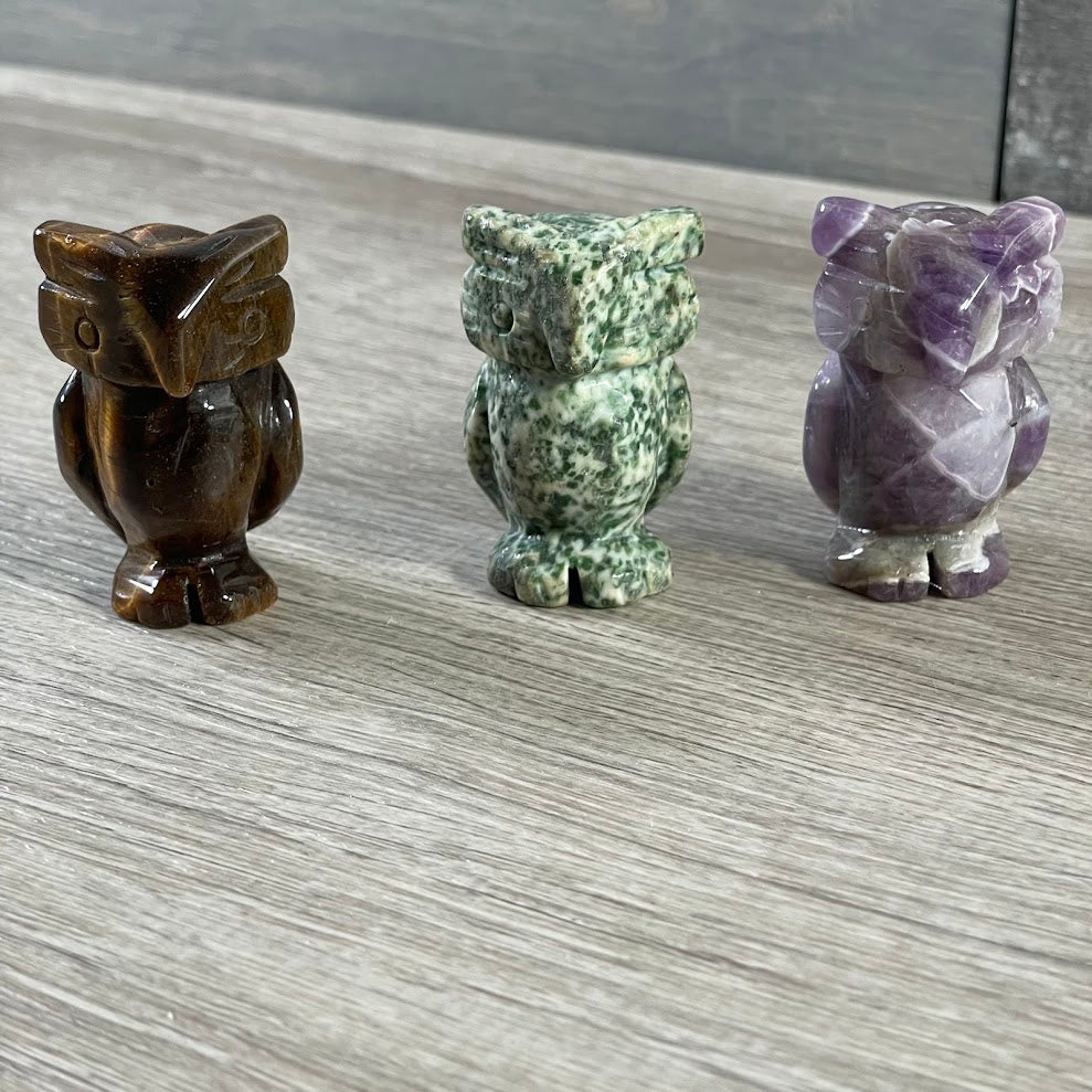 Crystal owl figurines for bulk buyers
