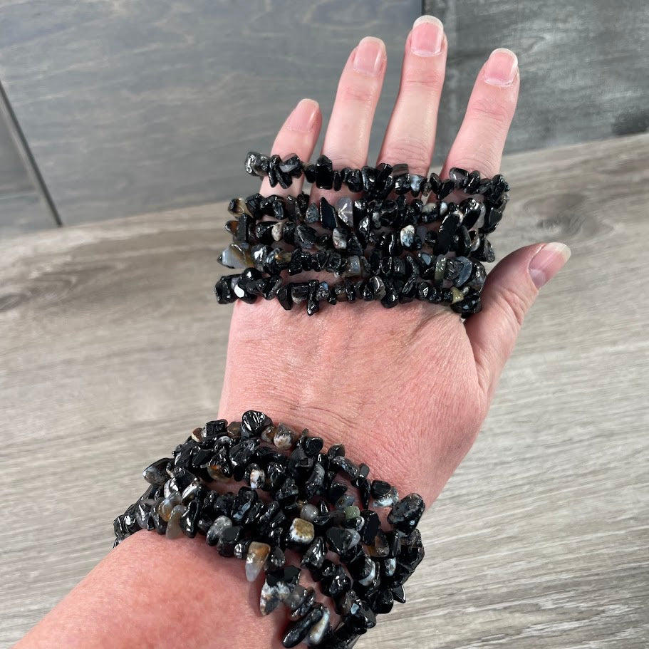 Gemstone Chip Bracelets – Common Crystals in Bulk Wholesale