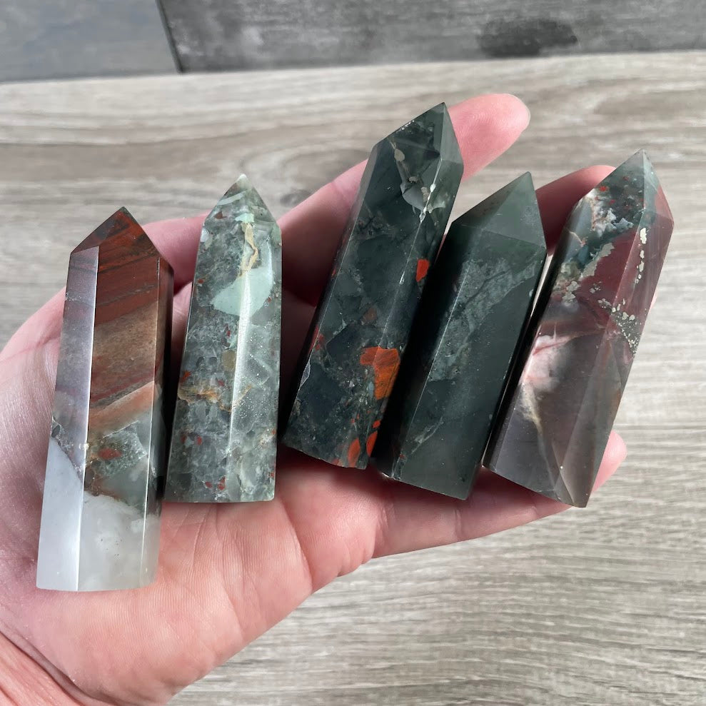 Gemstone Obelisks 2–3 oz for Crystal and Metaphysical Shops