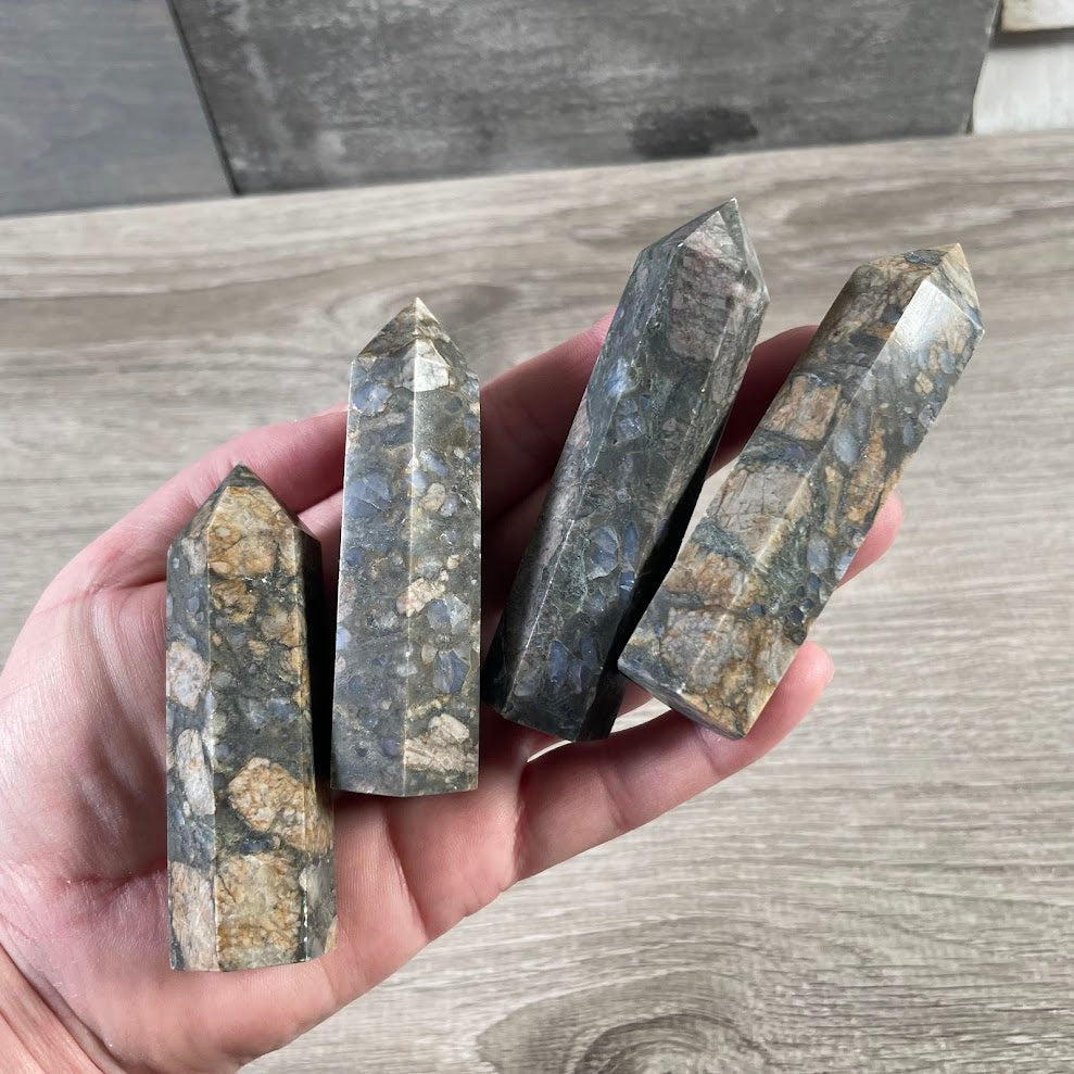 Gemstone Obelisks 2–3 oz for Crystal and Metaphysical Shops