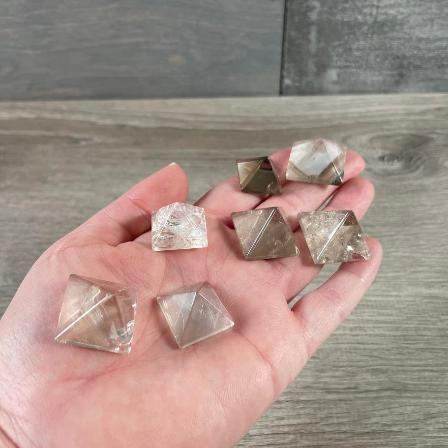 smoky quartz crystal pyramid wholesale metaphysical store supply