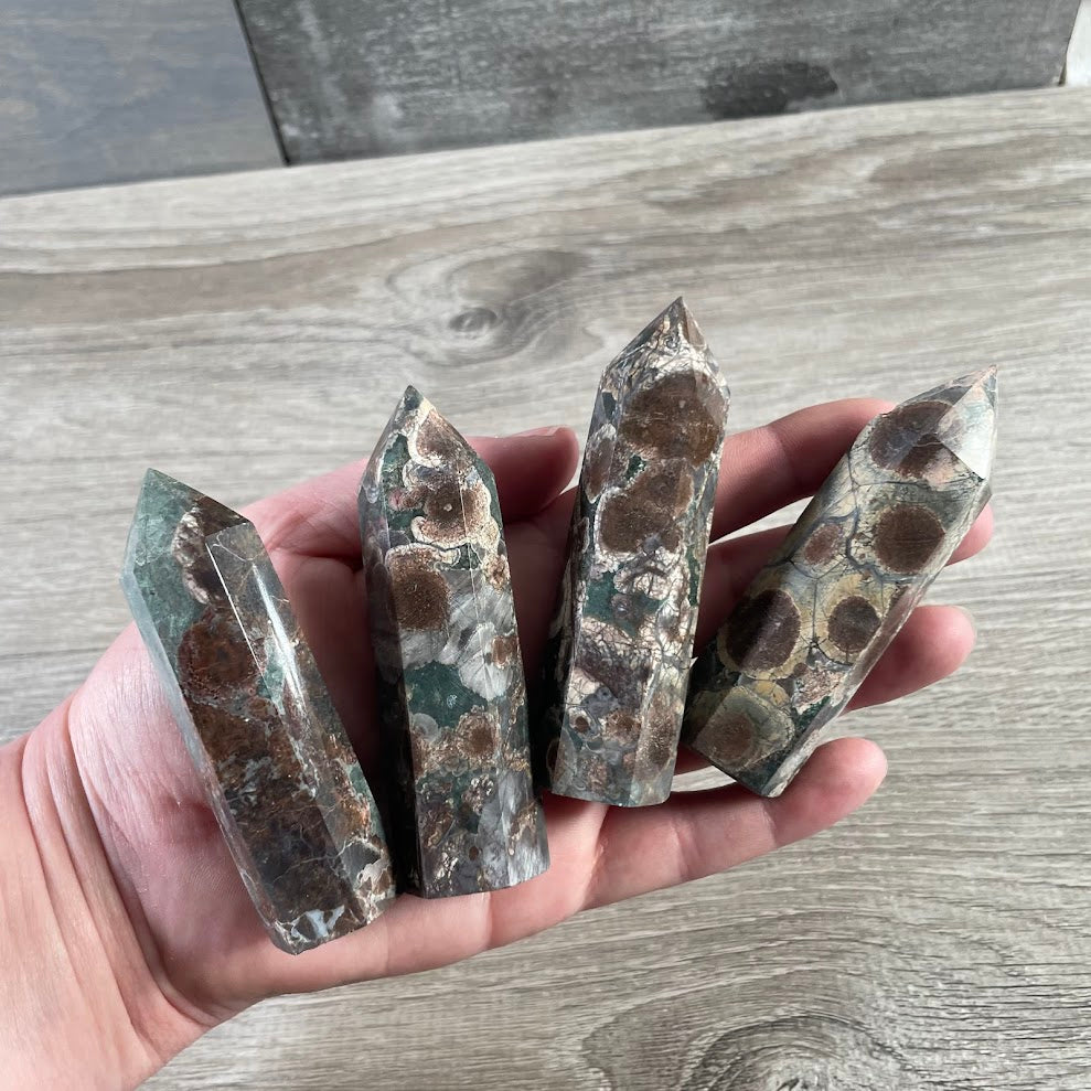 Gemstone Obelisks 2–3 oz for Crystal and Metaphysical Shops