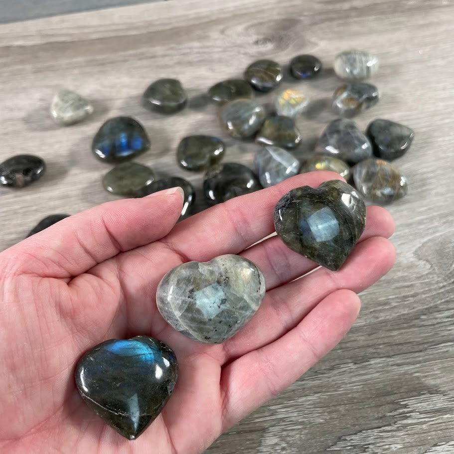 labradorite crystal hearts gift shop supplies