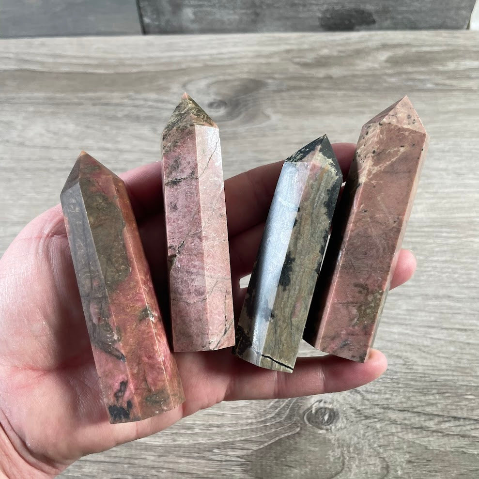 Gemstone Obelisks – 4 to 5 oz Bulk Crystal Towers for Retail