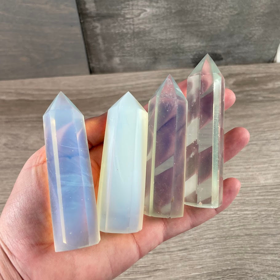 Gemstone Obelisks 2–3 oz for Crystal and Metaphysical Shops