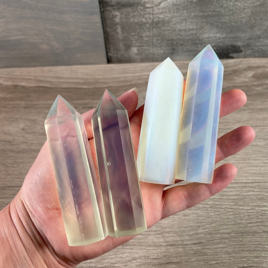 opalite wholesale metaphysical crystal towers