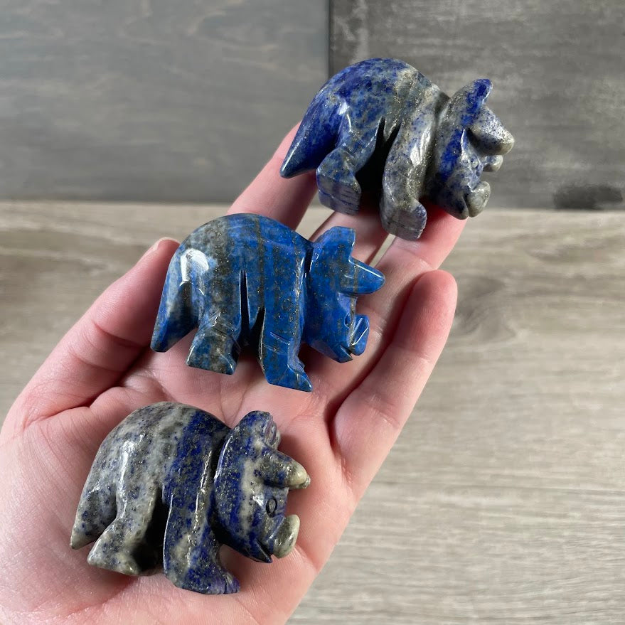 Lapis Lazuli crystal dinosaur bulk wholesale