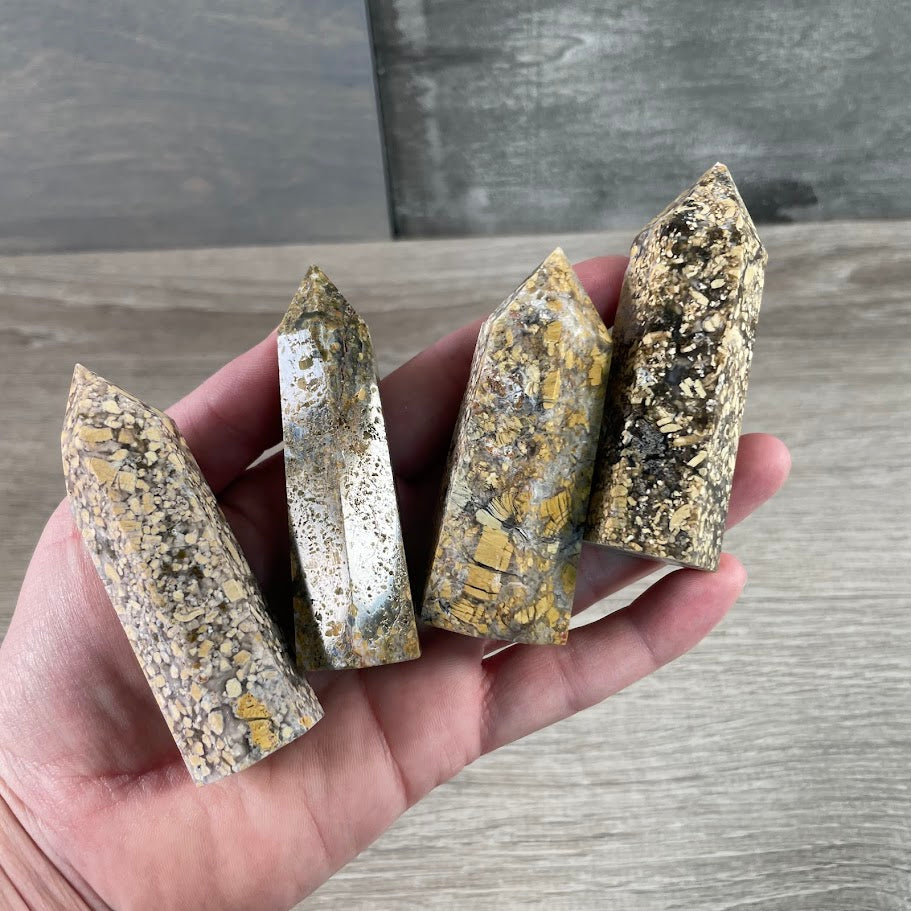 Gemstone Obelisks 2–3 oz for Crystal and Metaphysical Shops