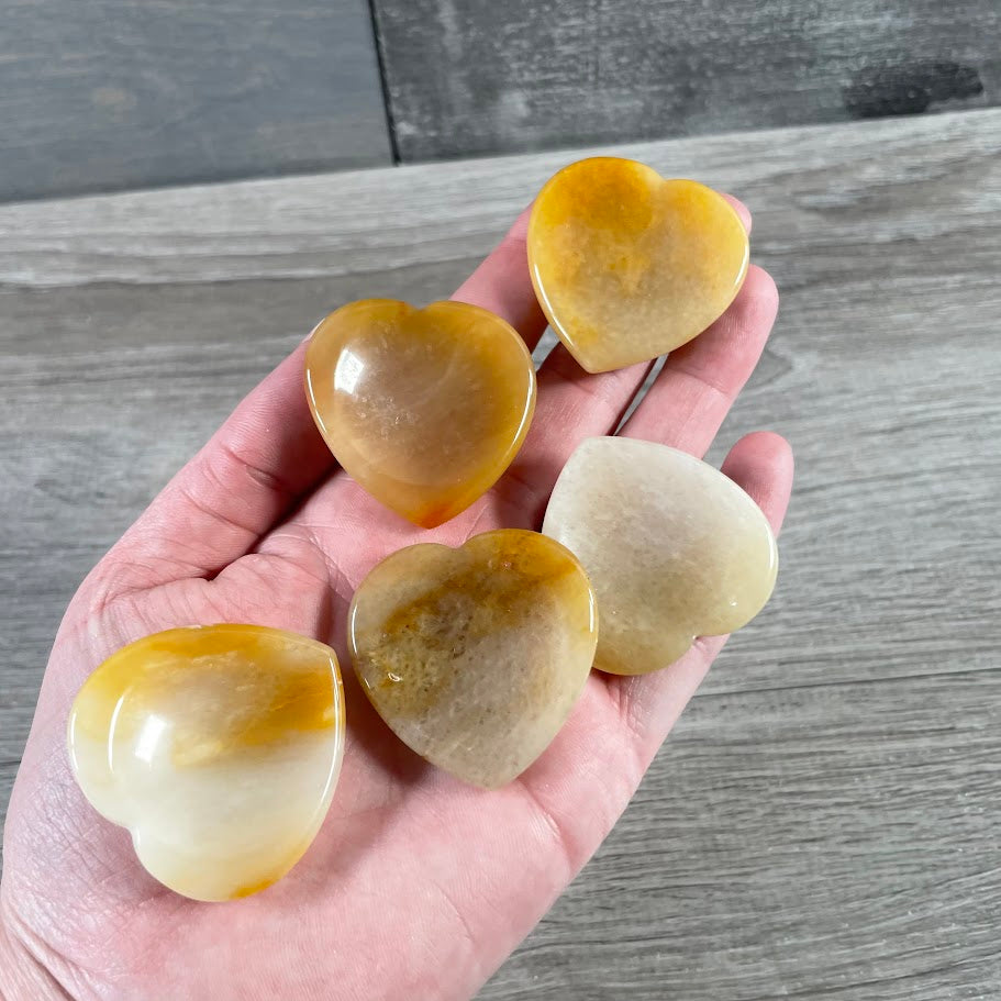 aventurine wholesale heart crystals for energy work