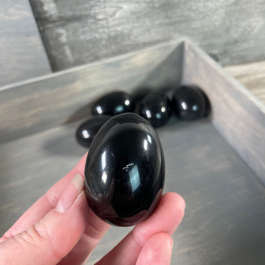 obsidian crystal eggs for gift shops, bulk orders