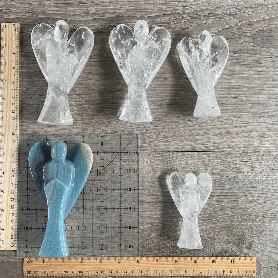 Brazilian crystal angel decor