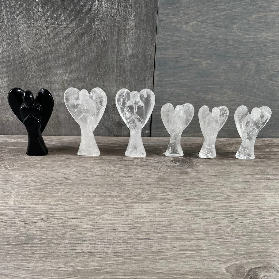 Angel crystal statues for gift shops