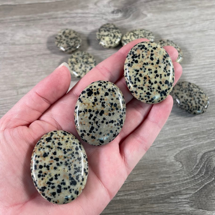 Gemstone Palm Stones 45mm – Bulk Crystal Supplies