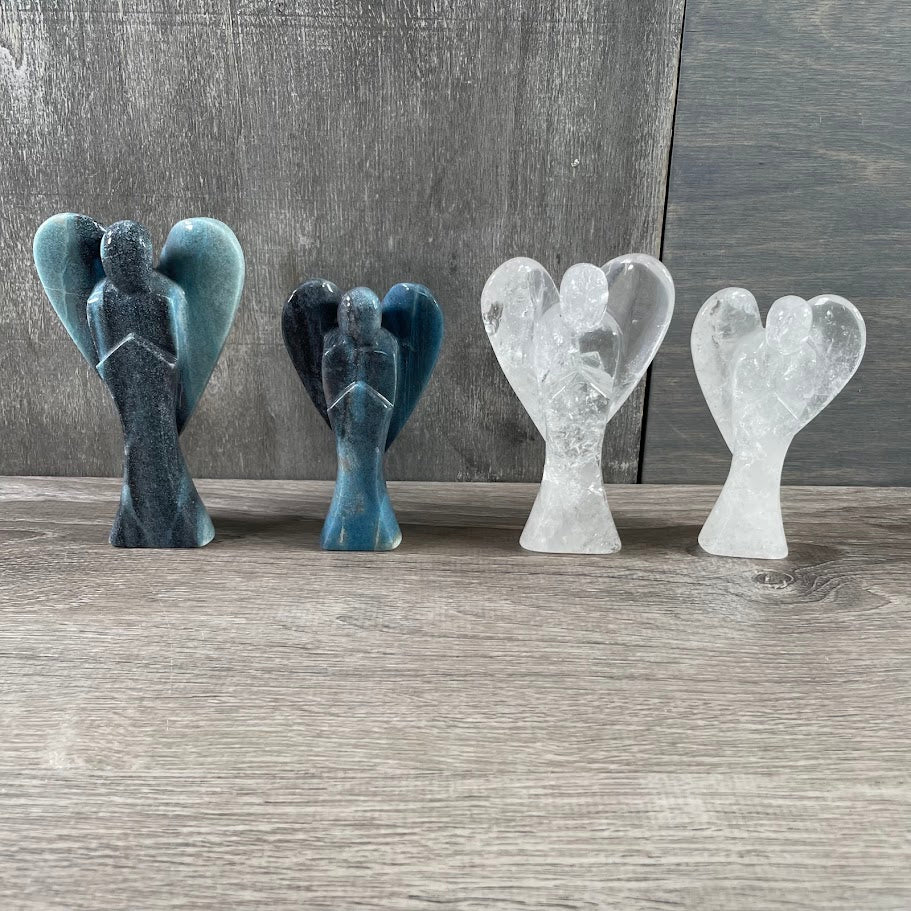 Natural stone angel decorations for bulk purchase