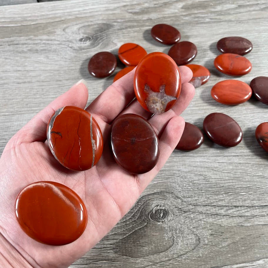 Gemstone Palm Stones 45mm – Bulk Crystal Supplies