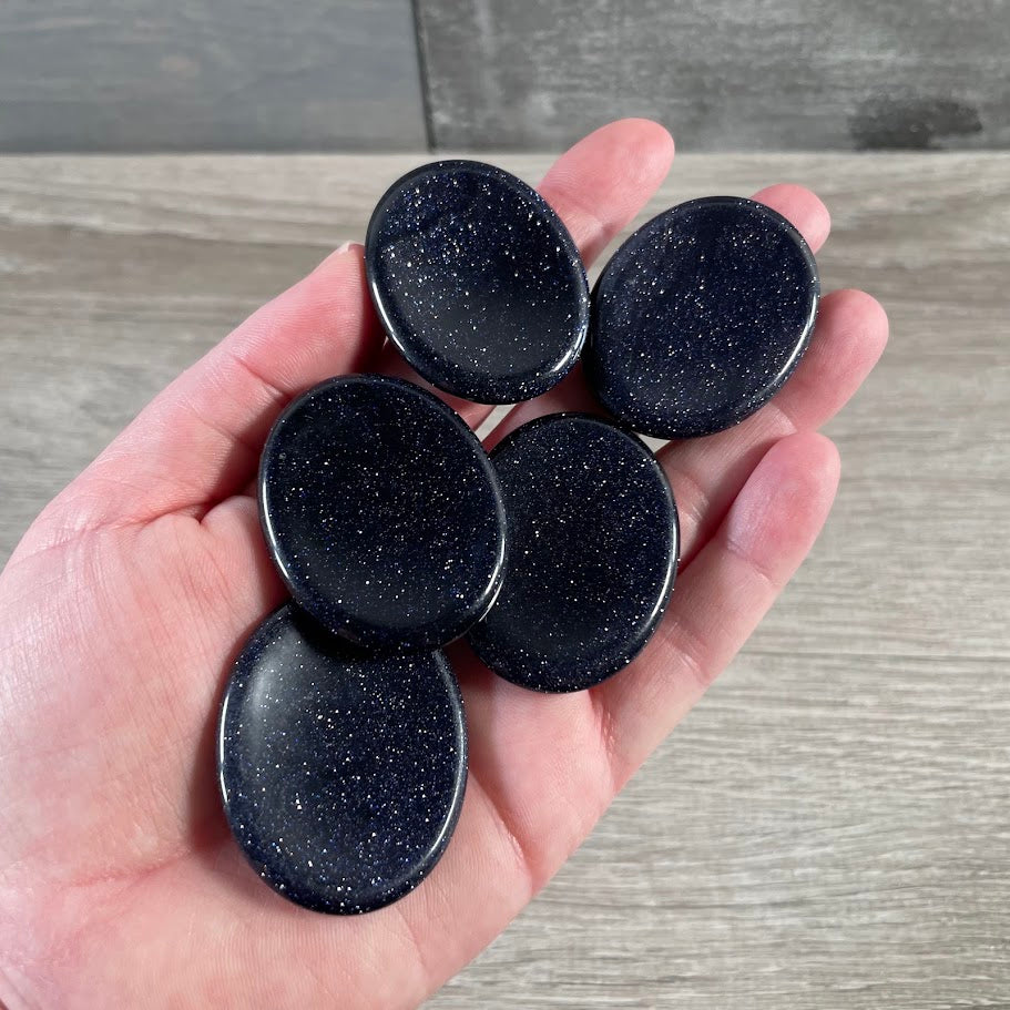 Oval Gemstone Worry Stones – Bulk Polished Pocket Crystals
