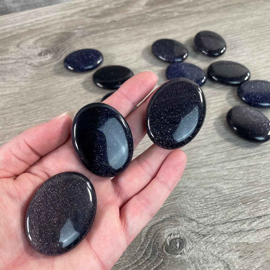 Gemstone Palm Stones 45mm – Bulk Crystal Supplies