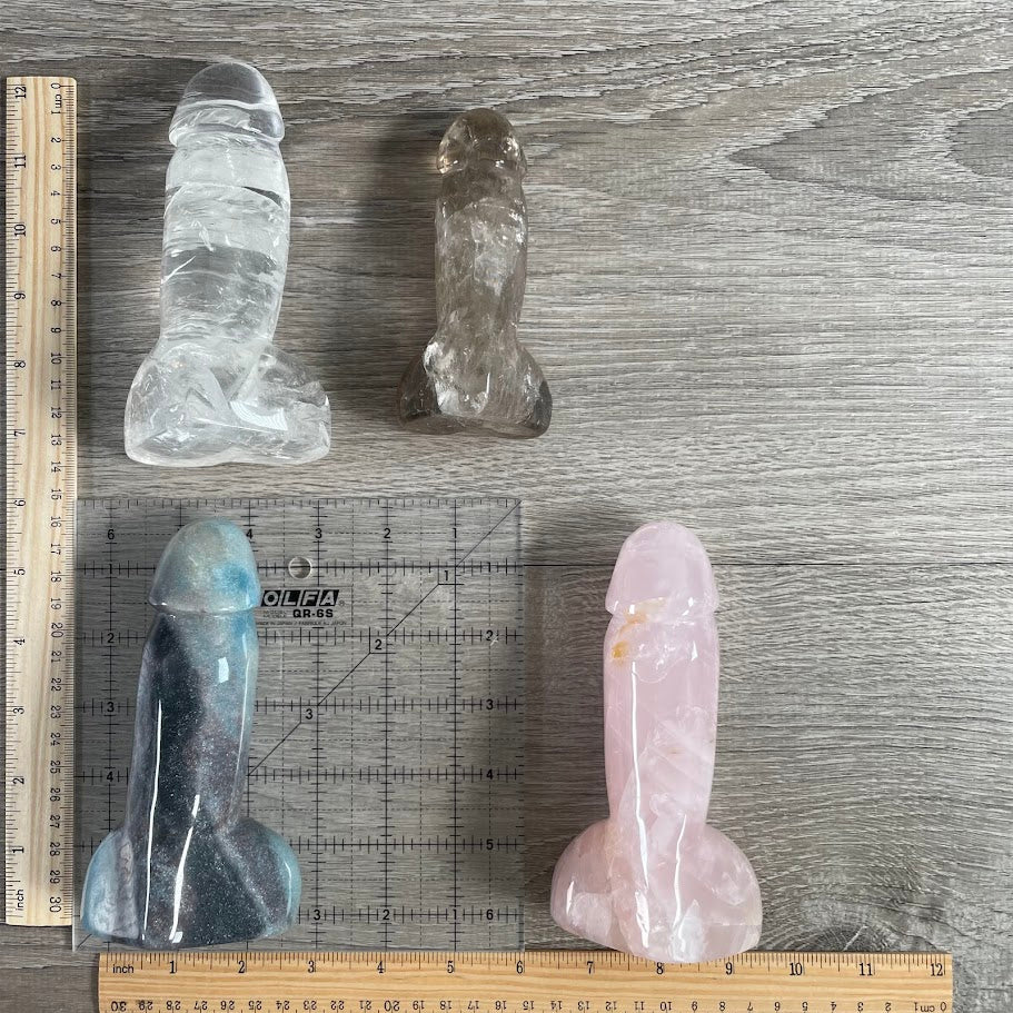 Brazilian Gemstone Phallic Symbol Figurines – Sold by the Lot