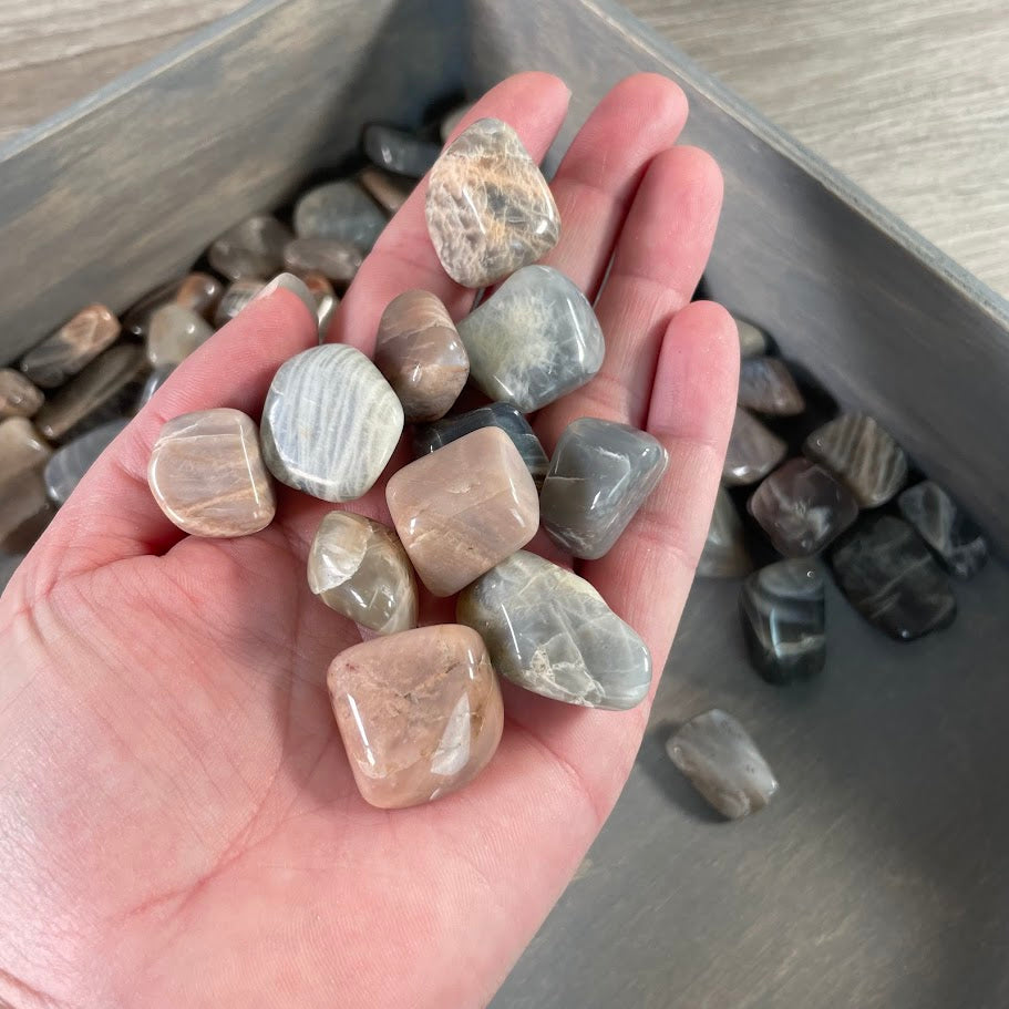 Black Moonstone wholesale polished stones for crystal healing