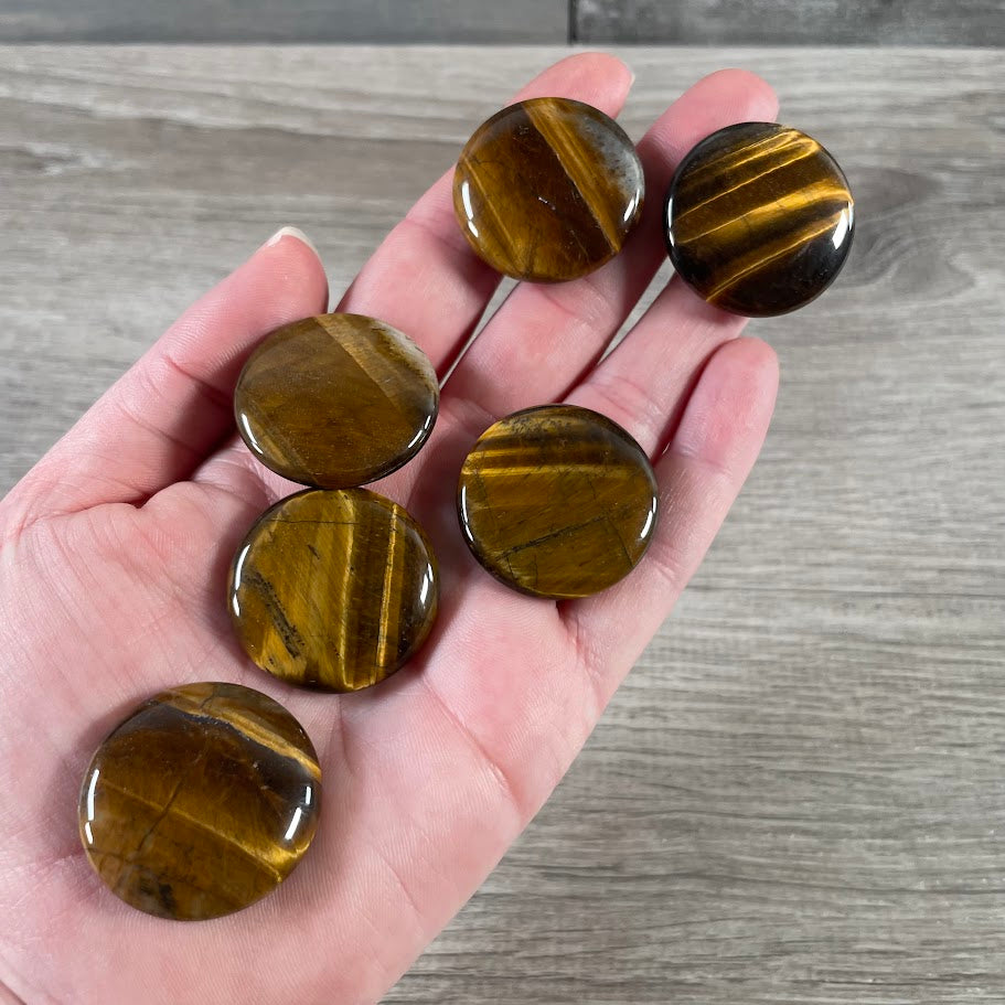 Gemstone Round Disks – Calibrated Crystal Display Stones