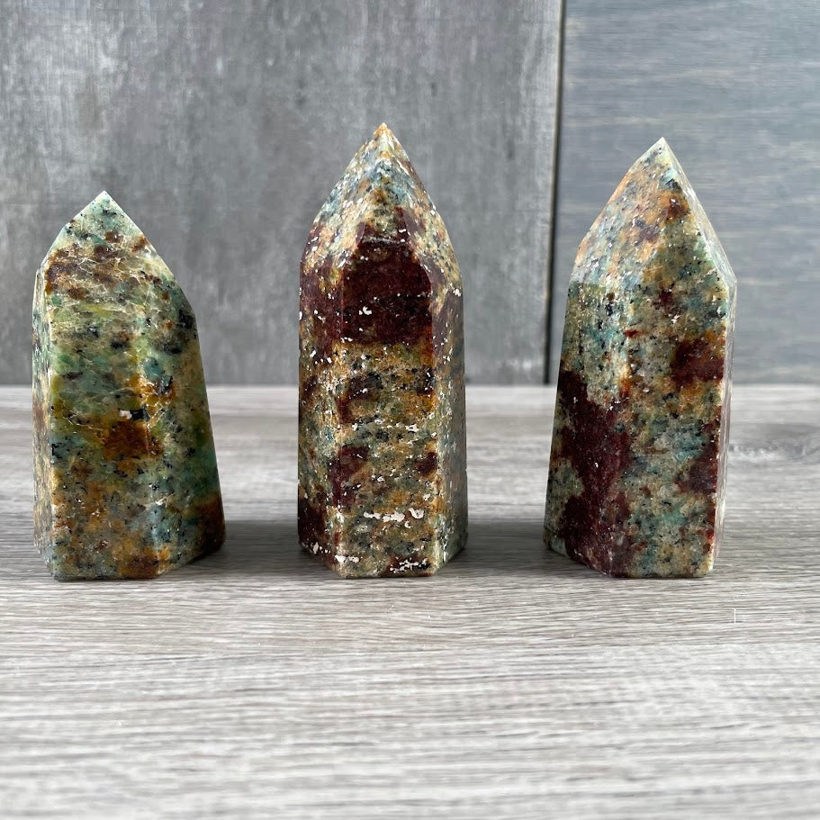 Natural gemstone obelisk ideal for gift shops