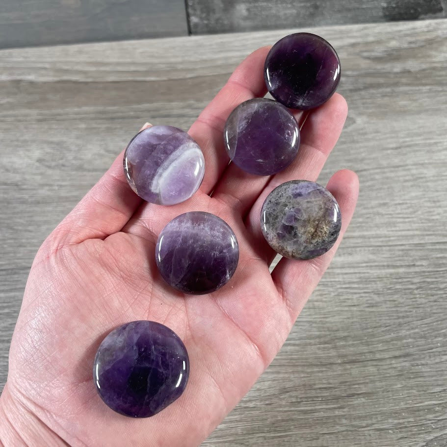 Gemstone Round Disks – Calibrated Crystal Display Stones