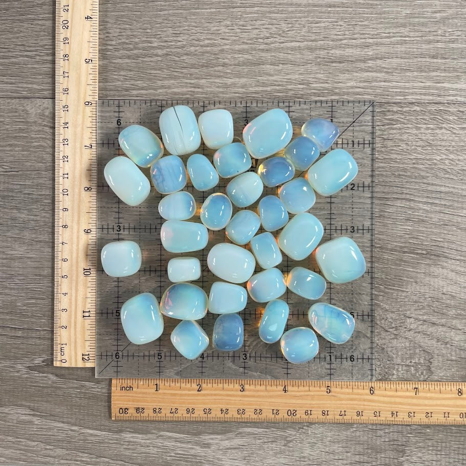 Opalite tumbled stones for Metaphysical & spiritual supply shops