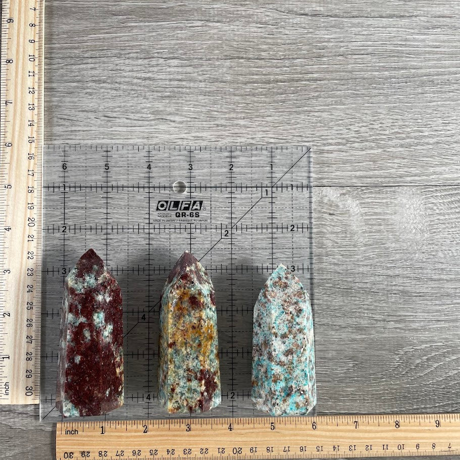 Amazonite with Biotite gift store crystals