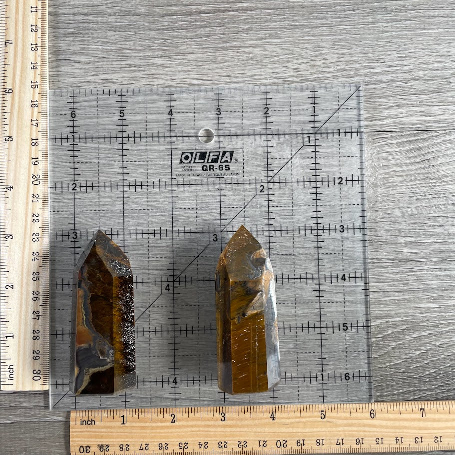 Tiger eye gift store crystals - tower